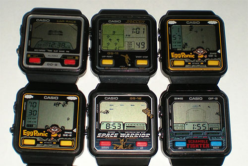 Casio-GAME-Watches