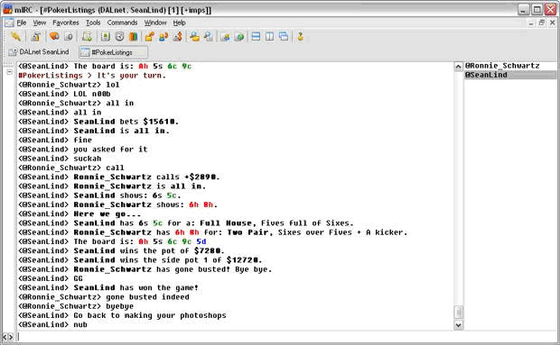 IRC-Poker