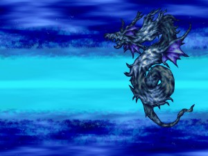 le dragon bahamut en personne