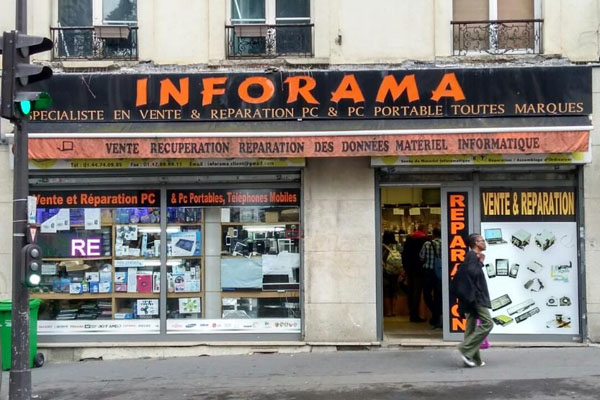 Boutique informatique