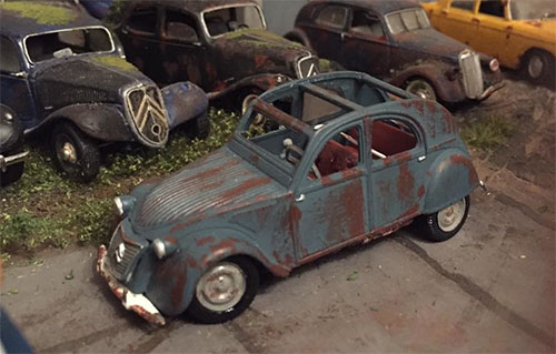 Diorama 2CV