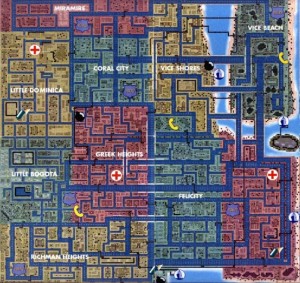 carte gta vice city